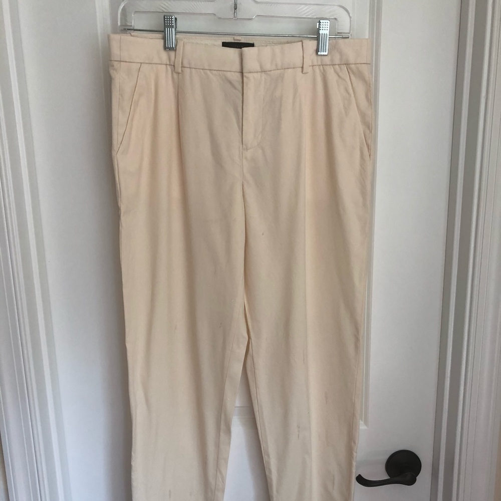 J. Crew Crop Pants (Cream)
